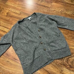 Ella Moss Heather Gray Women's Cardigan